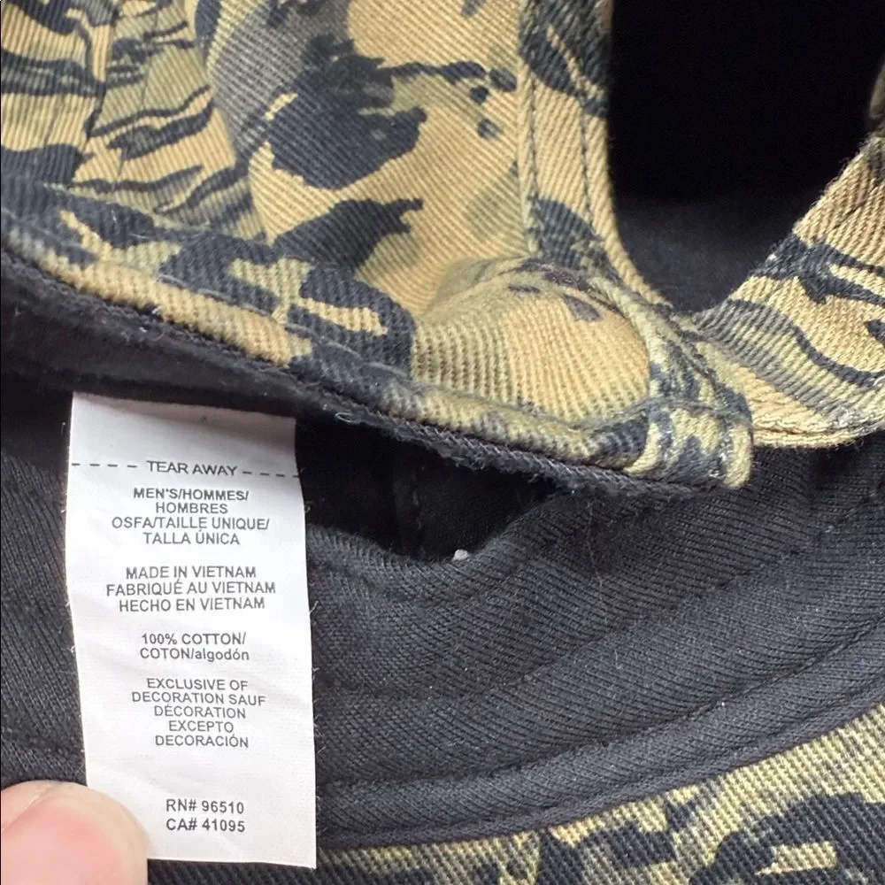 Under Armour Hat Freedom Green Black Camouflage Baseball Cap Free Fit Adjustable